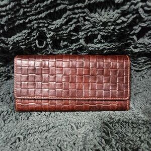 Jack Georges Brown Leather Wallet